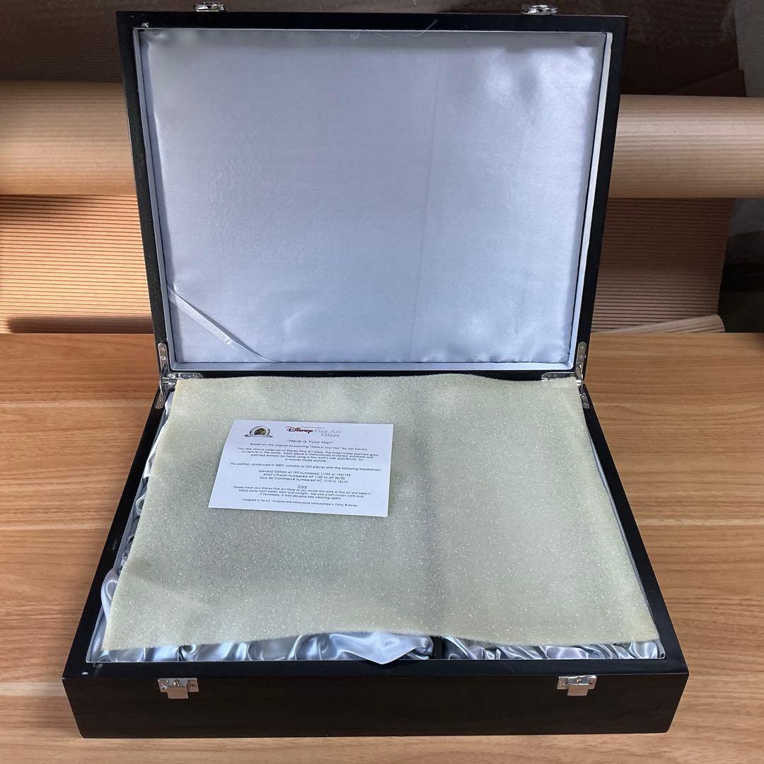 【レア】ディズニー ファイン アート ガラス