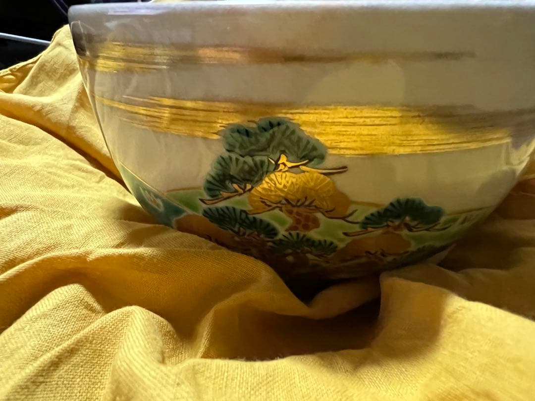 宮川香斎　茶道具　松の丘茶碗　真葛