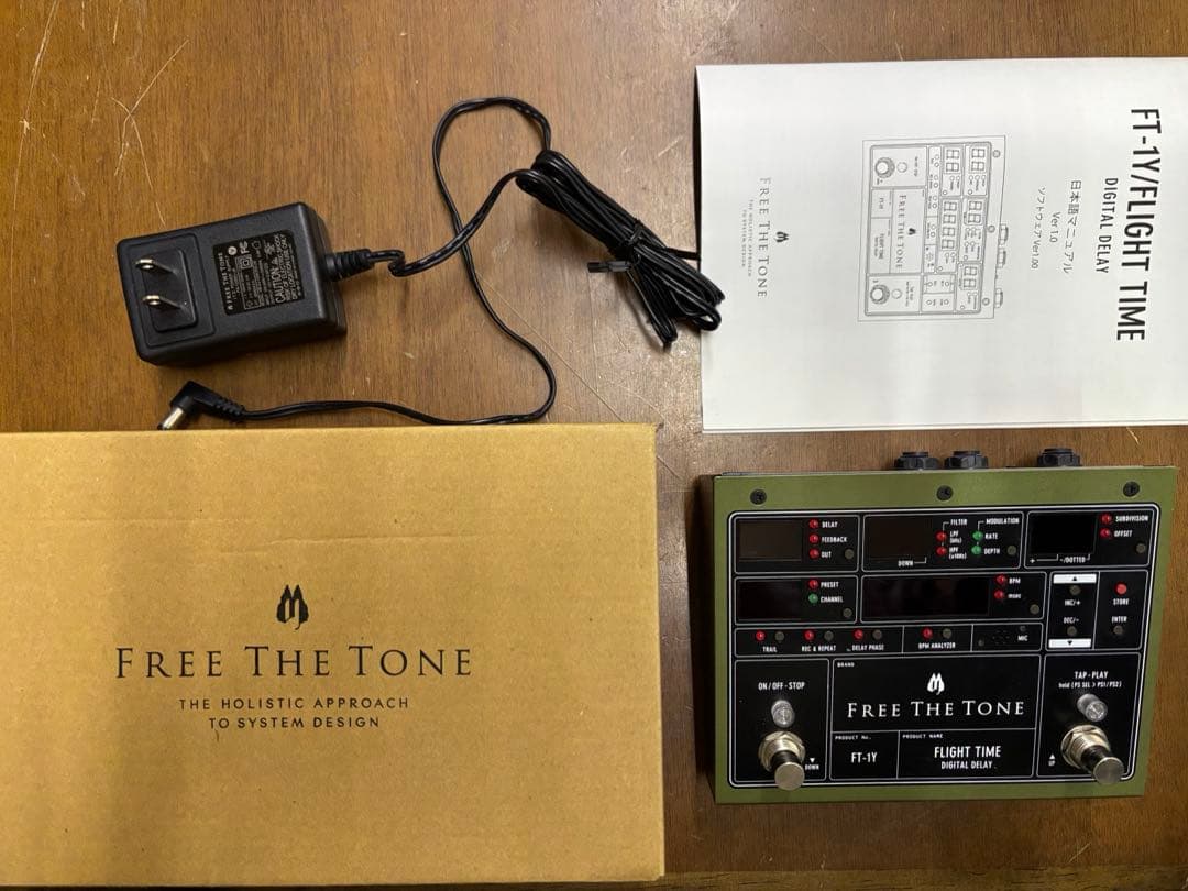 ギター FREE THE TONE FT-1Y FLIGHT TIME DELAY