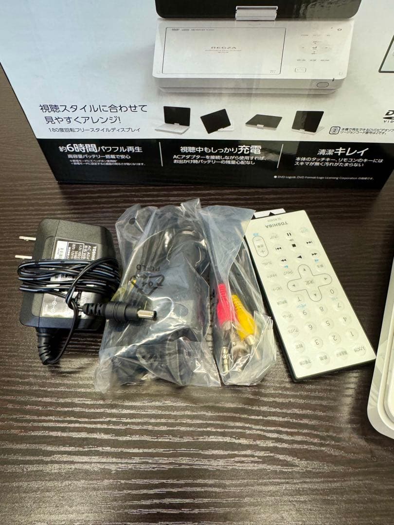 【新同】東芝 ポータブルDVDプレーヤー SD-P910S