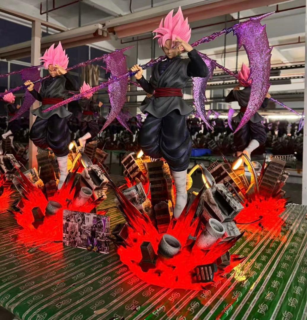 ドラゴンボール 1／4スケール ブラック 孫悟空 フィギュア ガレージキット