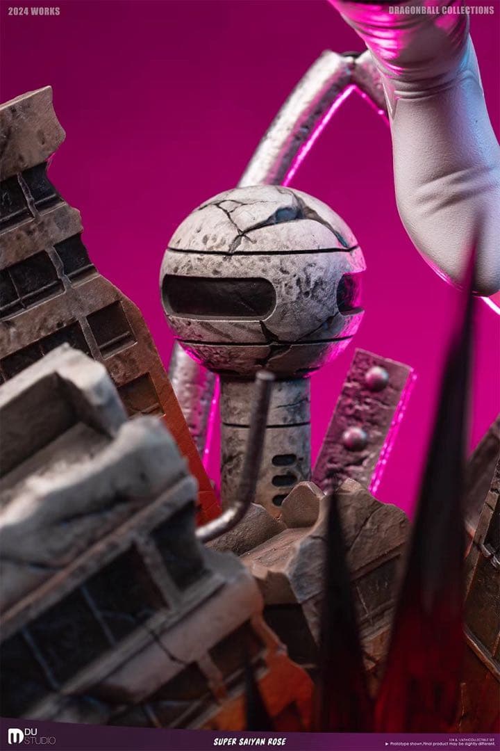 ドラゴンボール 1／4スケール ブラック 孫悟空 フィギュア ガレージキット