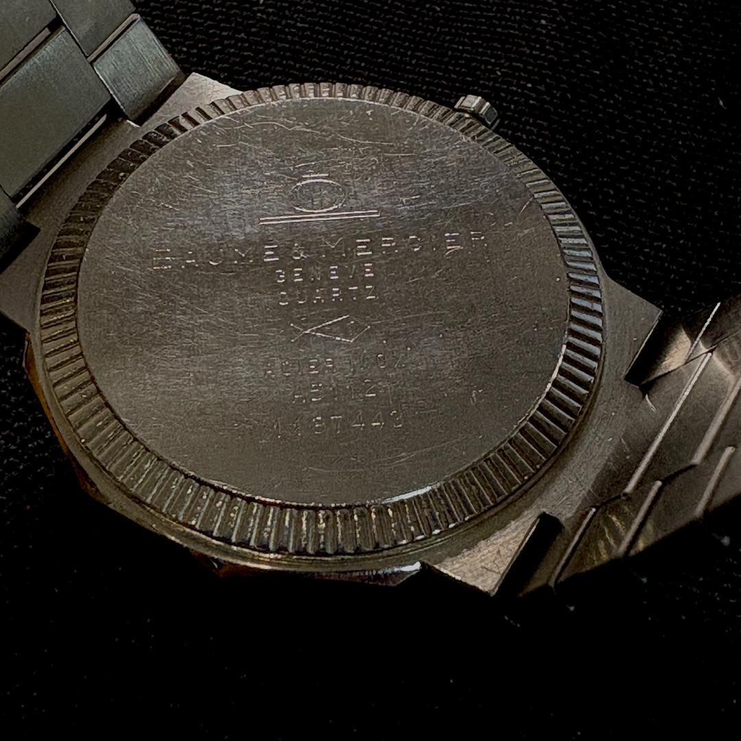 【稼働品】ボーム＆メルシエ リビエラ クォーツ 12角形 メンズ