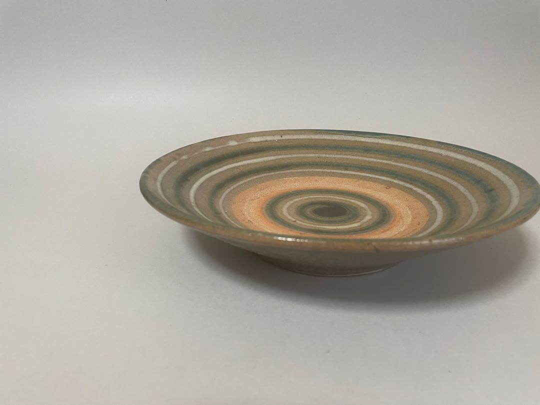 人間国宝 浜田庄司 益子窯皿 共箱・しおり付き 濱田庄司