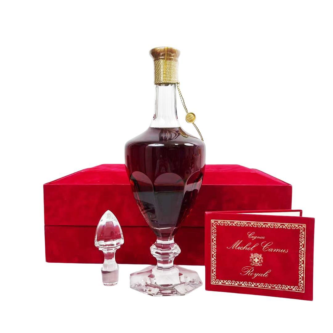 CAMUS カミュ ミシェル ロイヤル バカラ クリスタルボトル 冊子・替え栓