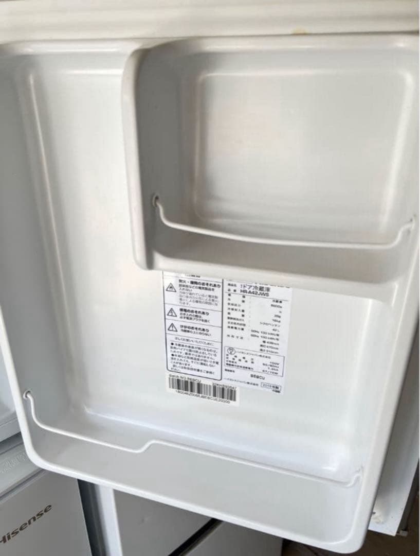 2019年式 42L Hisense 冷蔵庫 HR-A42JWS