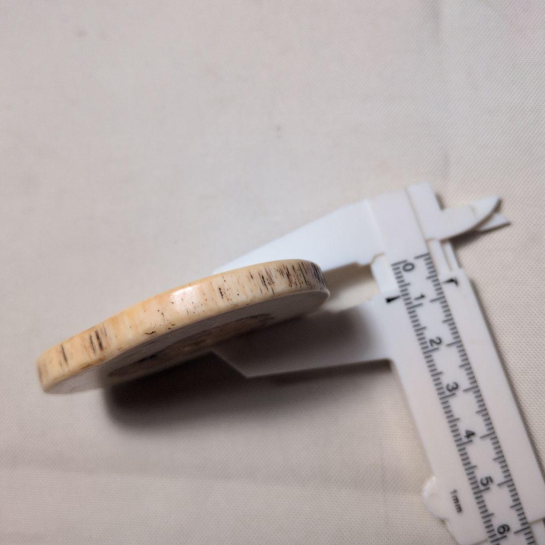 セイウチ牙 根付