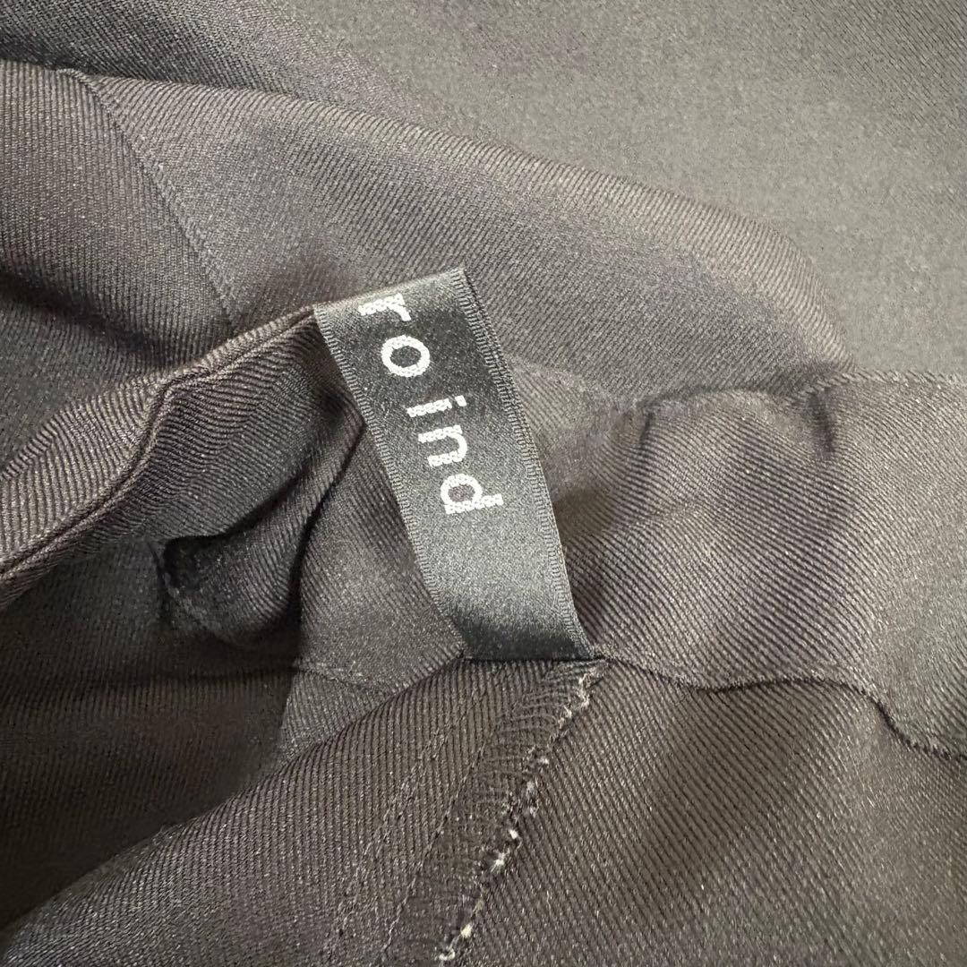 【極美品】mizuiro ind ワイドカーゴパンツ グレー 2024モデル