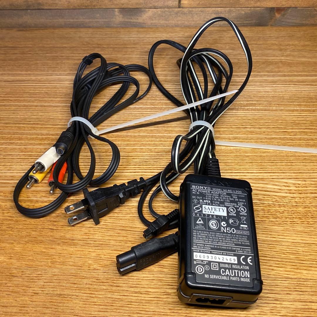 【動作良好】 SONYソニー DCR-SR100 HDD ビデオカメラ