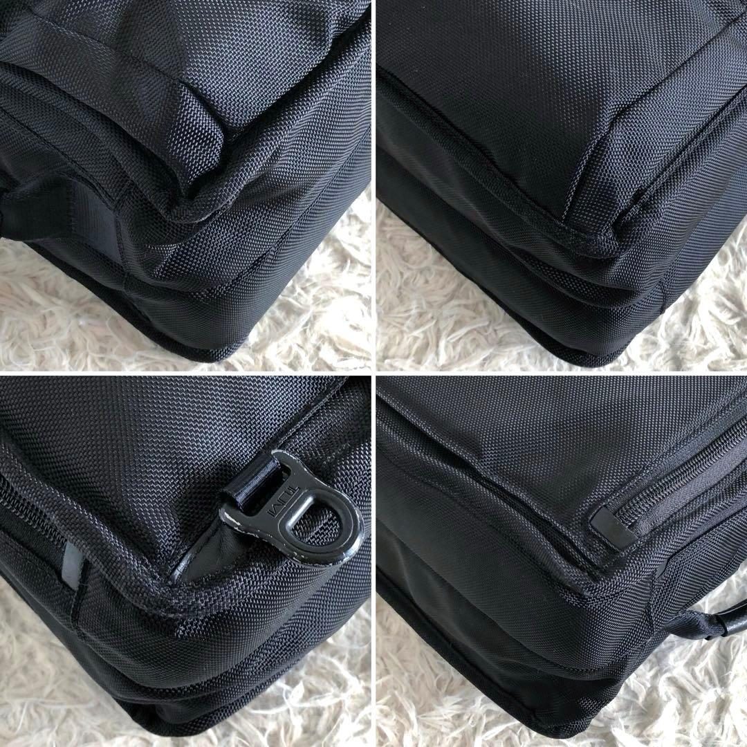 【3way】トゥミ　ビジネスバッグ　リュック　黒　バリスティックナイロン