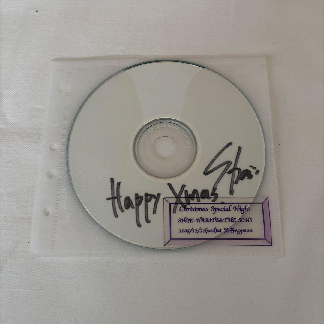 成田昭次　直筆サイン入り！非売品CD-R