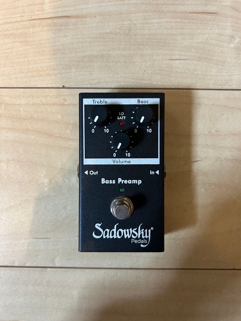 ベース sadowsky preamp