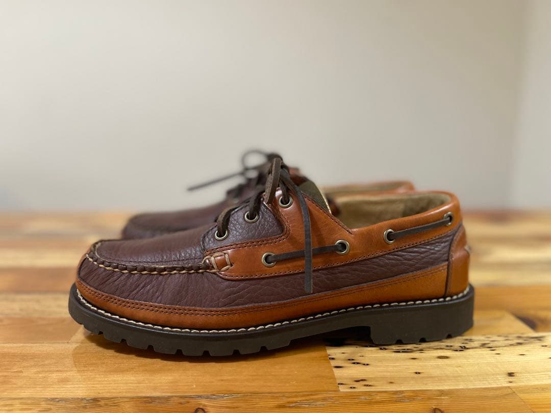 【廃盤】L.L.Bean アラガッシュハンドソーンオックスフォード（ほぼ未使用）