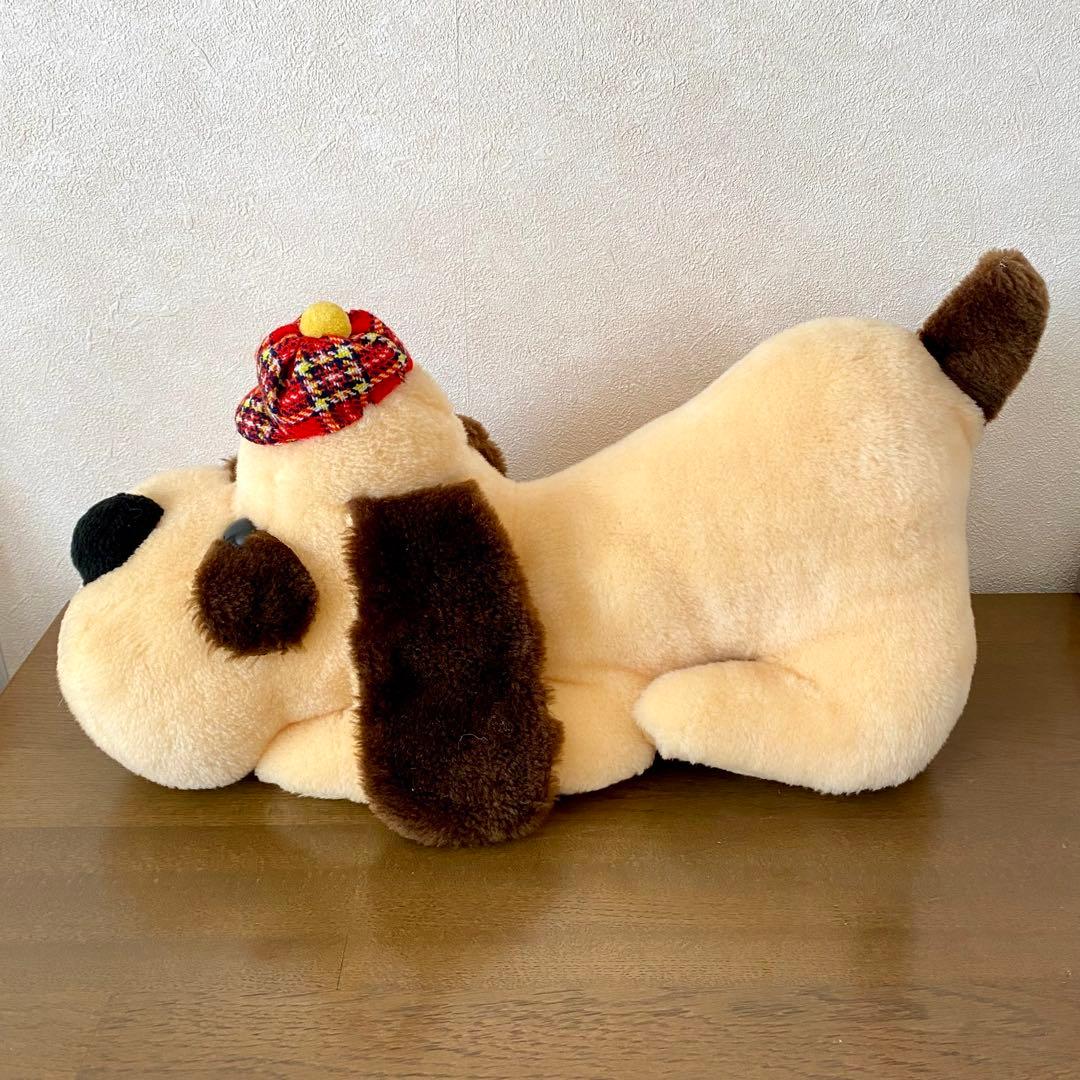 創美社 トイ 謹製 オリジナル ぬいぐるみ 帽子 犬 レトロ ヴィンテージ