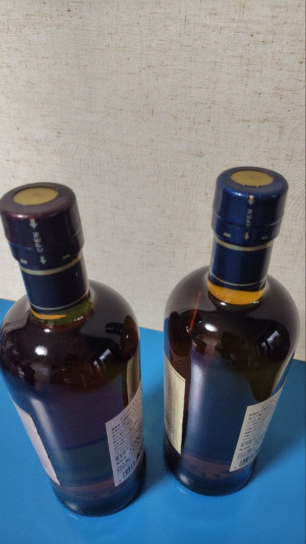 ニッカウイスキー　シングルモルト　 余市&宮城峡、竹鶴50mlの3本セット