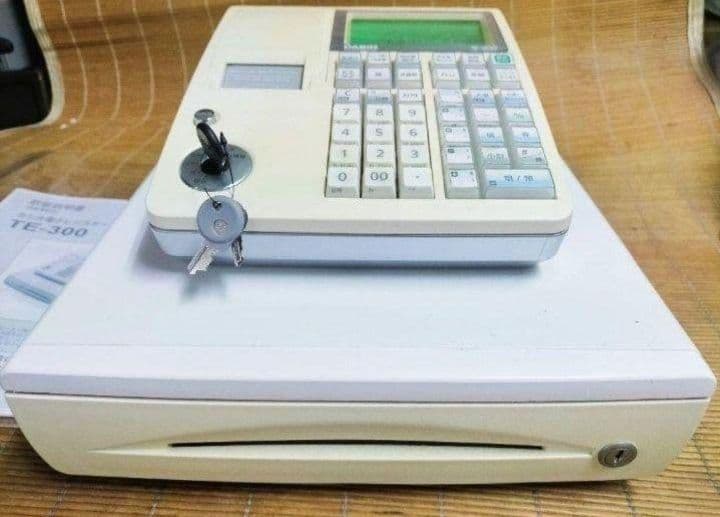 カシオレジスター　TE-300　 設定無料　送料無料人気機種　918888