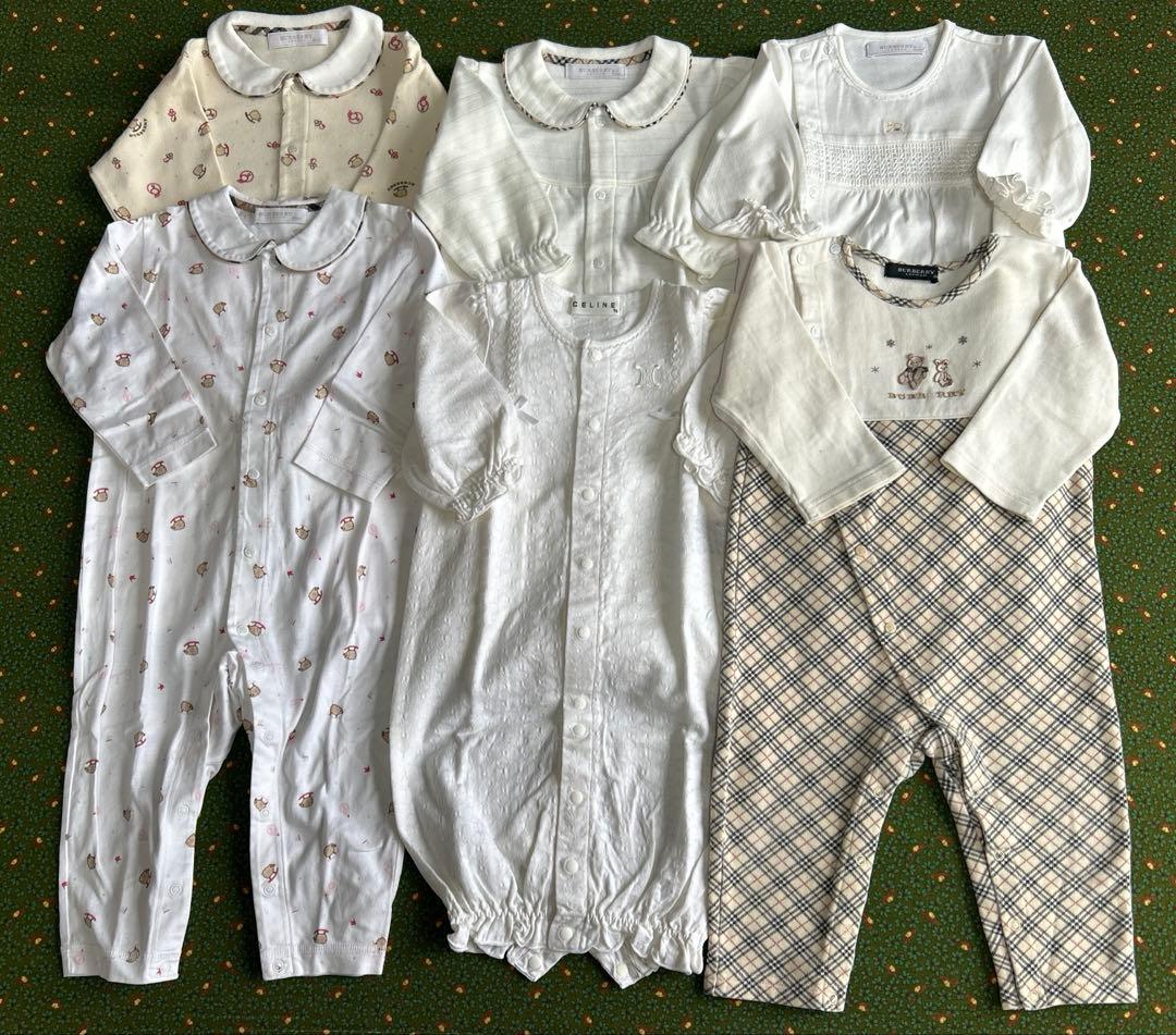 バーバリー セリーヌ 607080 ツーウェイオール カバーオール ロンパース