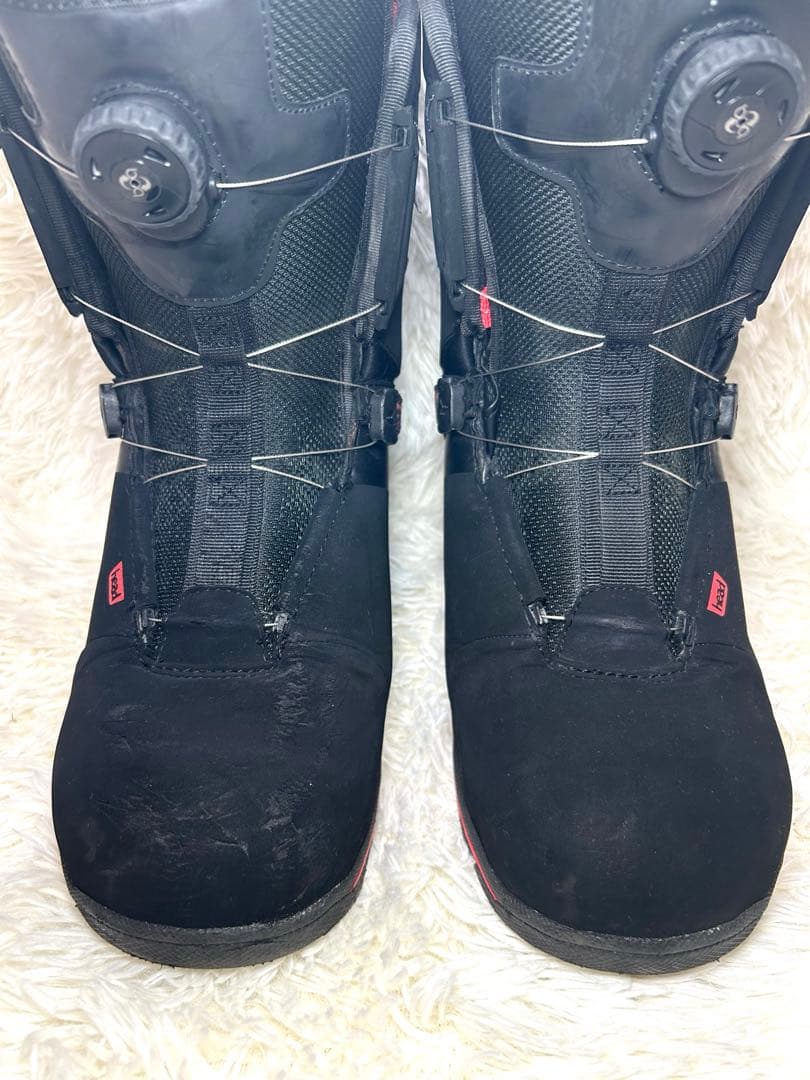 HEAD TWO BOA スノーボードブーツ 25.5 ブラックレッド　メンズ