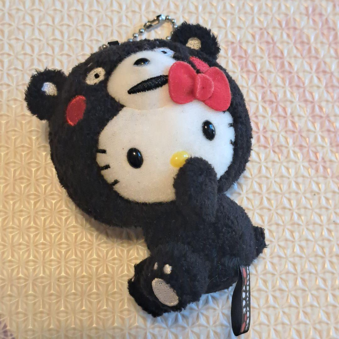 ハローキティ×くまモン コラボ ぬいぐるみ　熊本限定　ご当地　熊本県　サンリオ