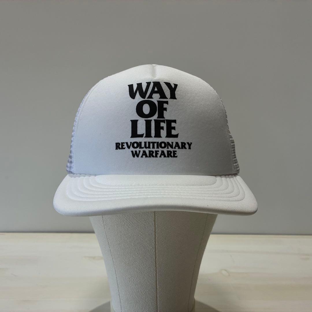 マックさま専用　MESH CAP WAY OF LIFE 25ss 白 美品