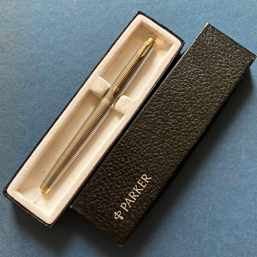 パーカー75 parker75 万年筆　初期型　フラットトップ