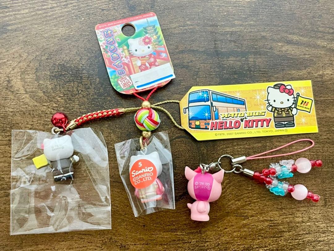 ★ご当地キティ★ハローキティ ストラップ 根付け おまとめ