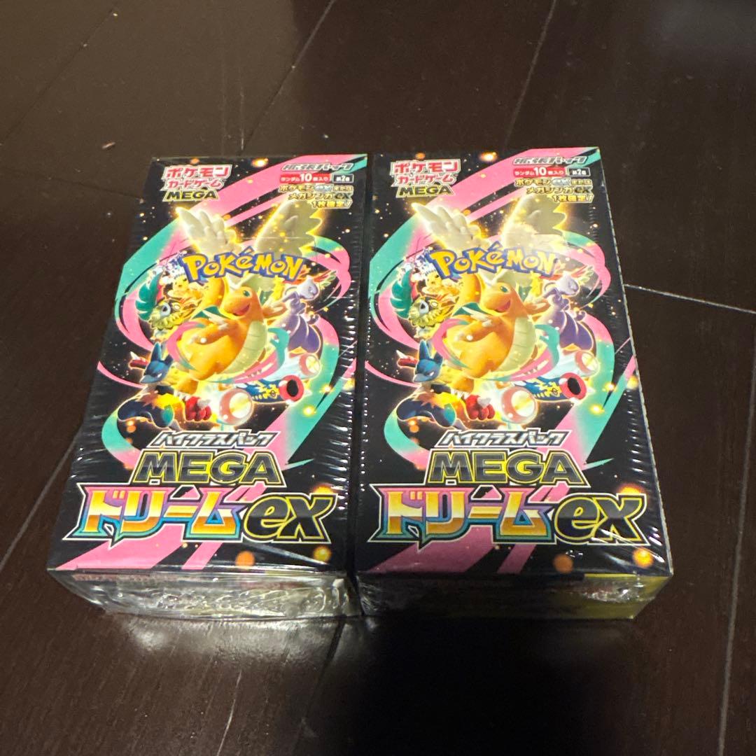 メガエルex 1つ MEGAドリームEX 4BOX & ムニキスゼロ3BOX