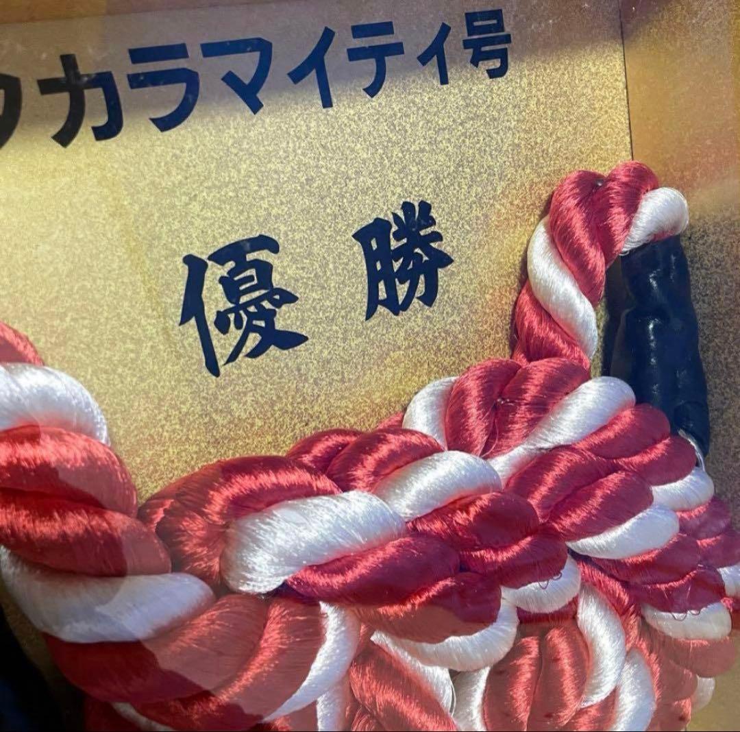 競馬 優勝馬引き綱 額装品 JRA公式 優勝記念 Japanese Horse