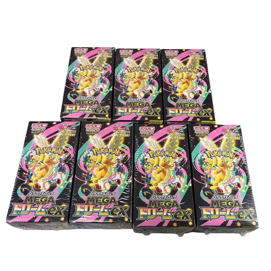 ポケモンカード MEGAドリームex 7BOX 新品未開封 シュリンク付き