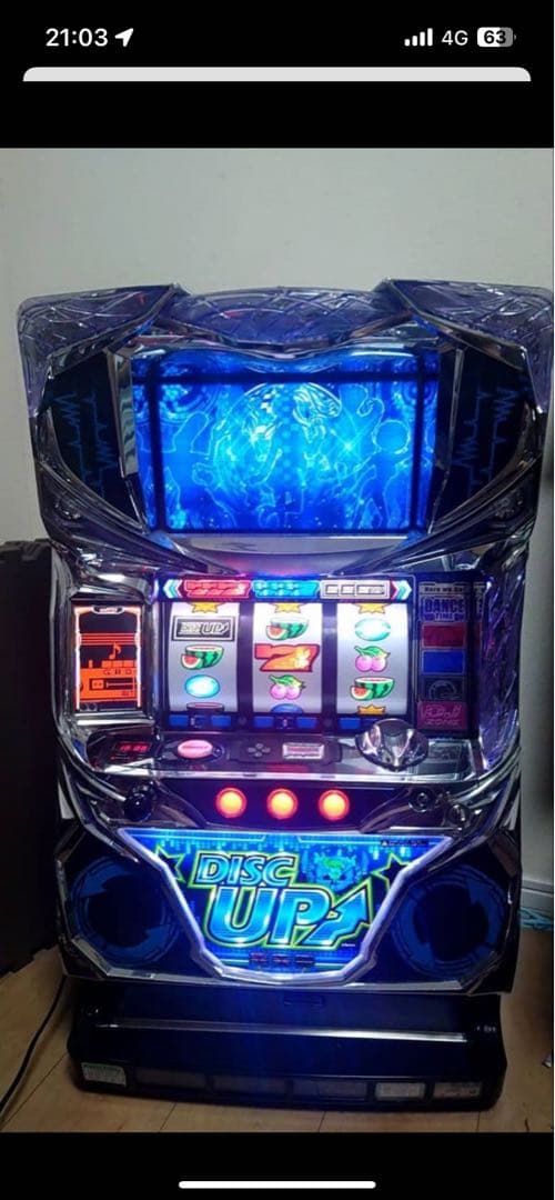 パチスロ　ディスクアップ　実機