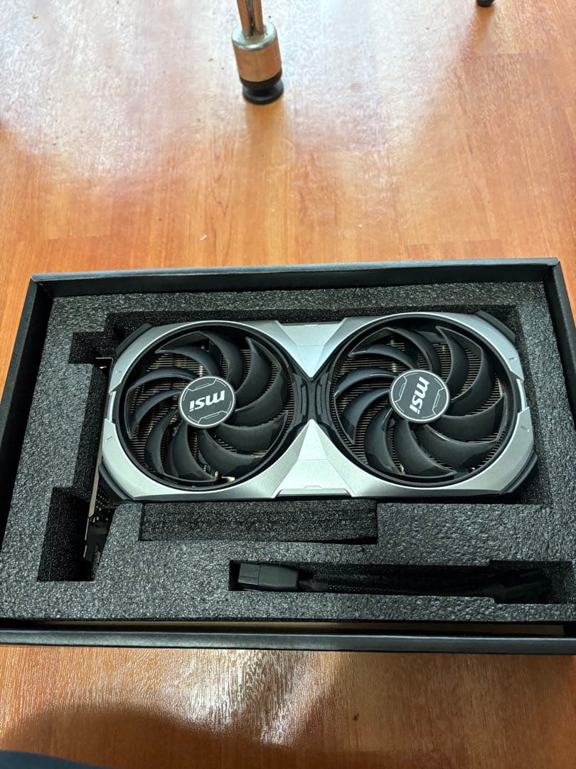 【ジャンク】MSI GEFORCE RTX4070ti VENTUS2x