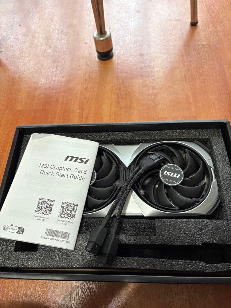 【ジャンク】MSI GEFORCE RTX4070ti VENTUS2x