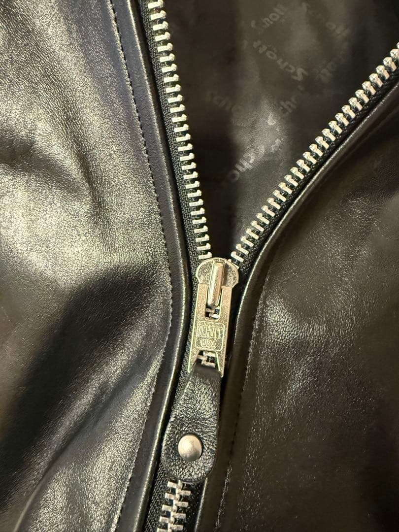 Schott 70'sシングルライダースジャケット M