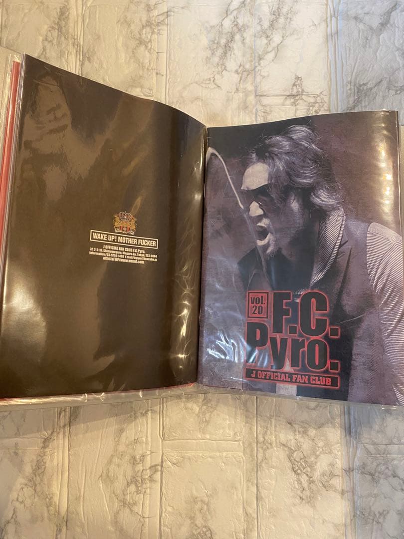 会報ファイル 5冊 会報vol.1-66LUNA SEA J 6と9欠品