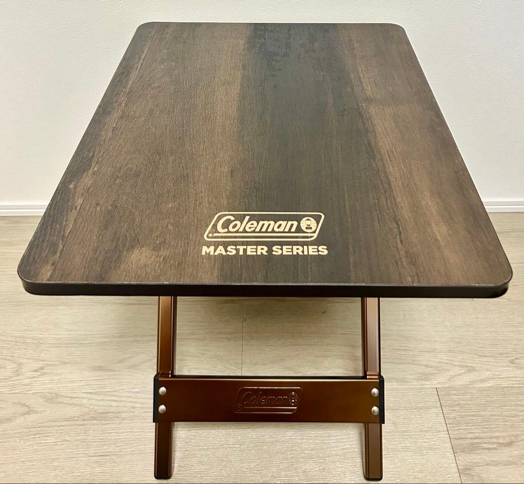 【Coleman】バタフライサイドテーブル　折りたたみテーブル【美品】