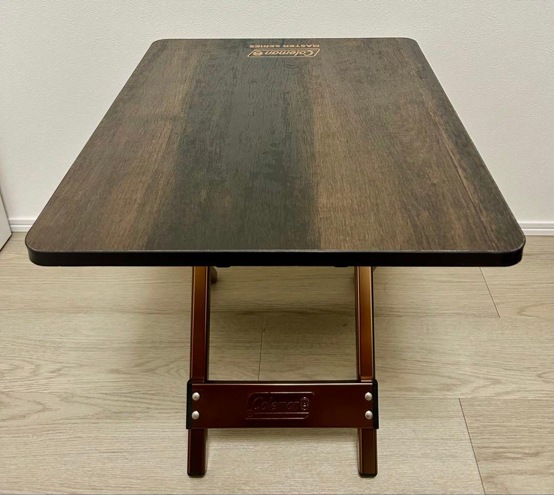 【Coleman】バタフライサイドテーブル　折りたたみテーブル【美品】