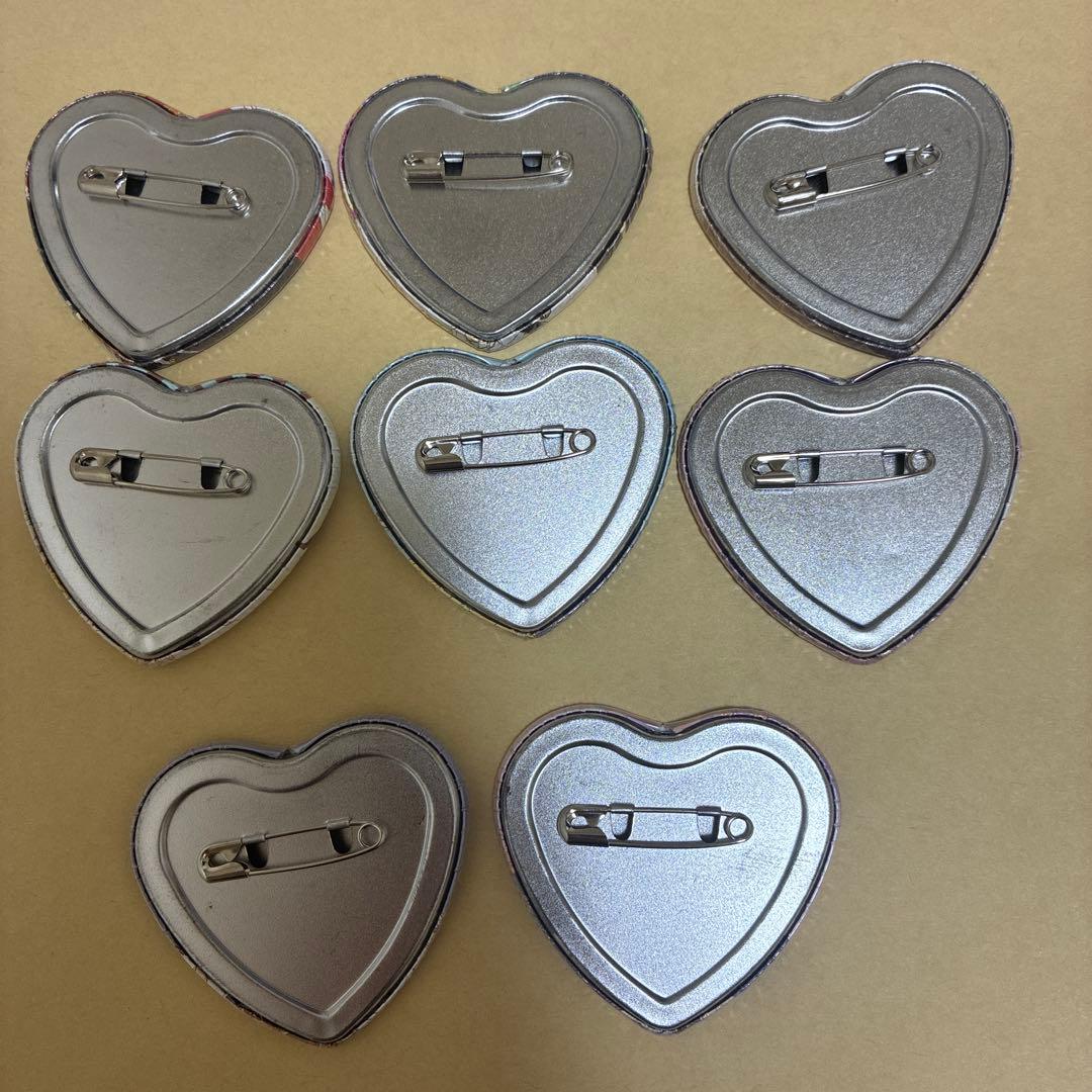 ひとりじめマイヒーロー　缶バッジ　ハート　まとめ