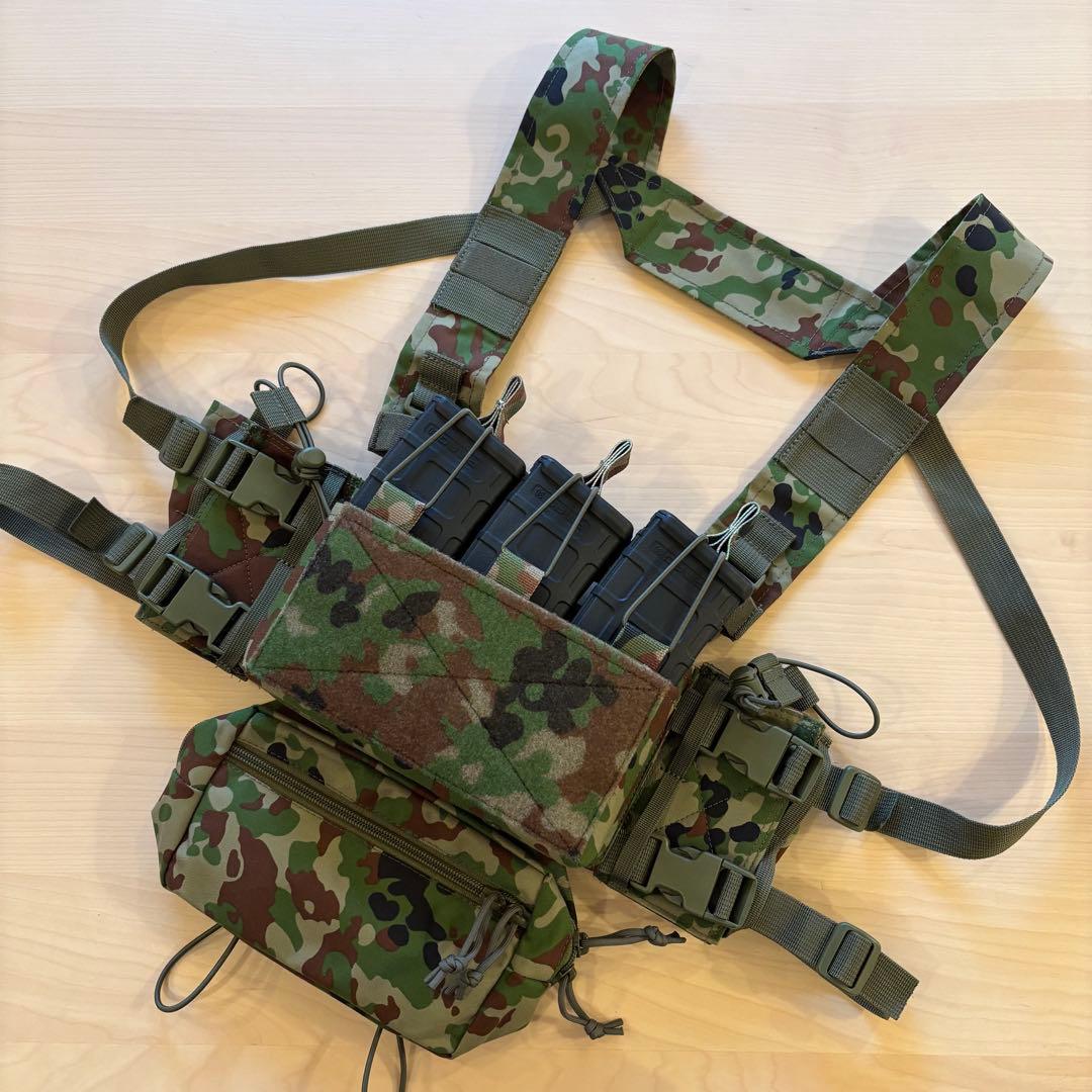 陸自迷彩 Spiritus MK4 チェストリグ スピリタス　自衛隊迷彩　自衛隊