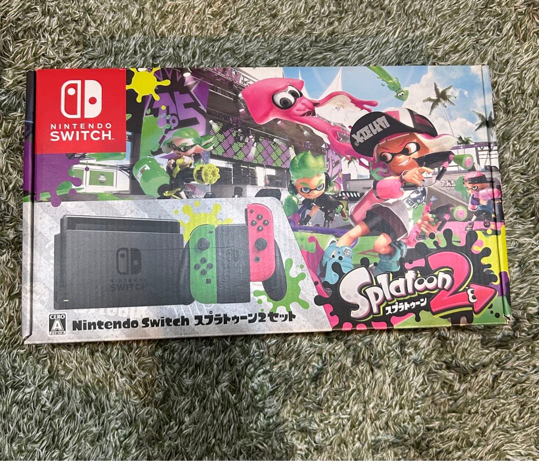 Nintendo Switch スプラトゥーン2エディション 本体+ソフト☆完品