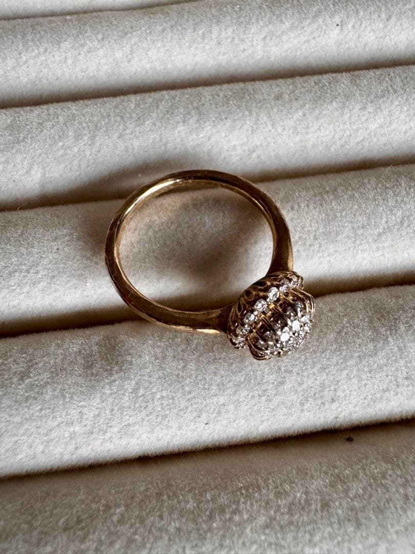 パーセルジュエリー　モザイクリング　ダイヤモンド 新品