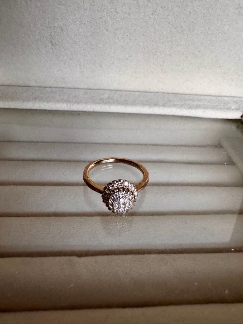 パーセルジュエリー　モザイクリング　ダイヤモンド 新品