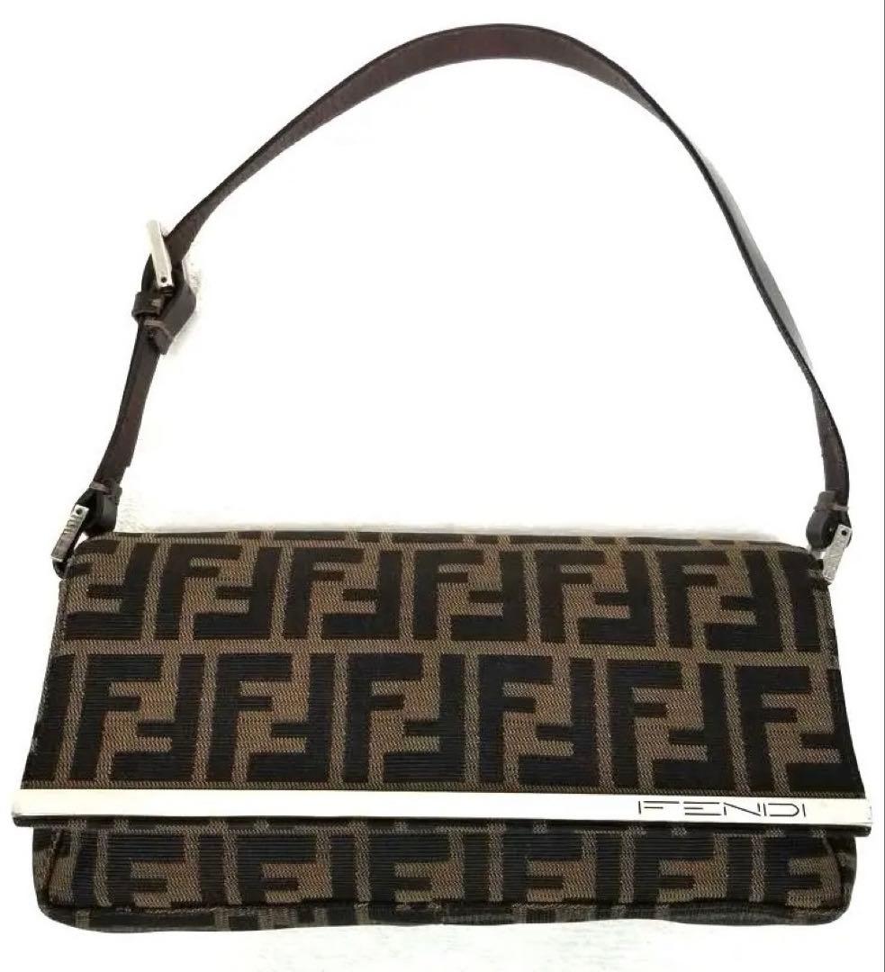 Fendi バケット ズッカ柄　ワンショルダーバッグ