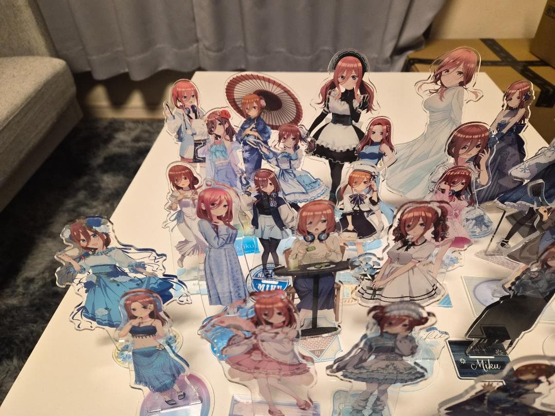 中野三玖 アクリルスタンドまとめ売り(38個)