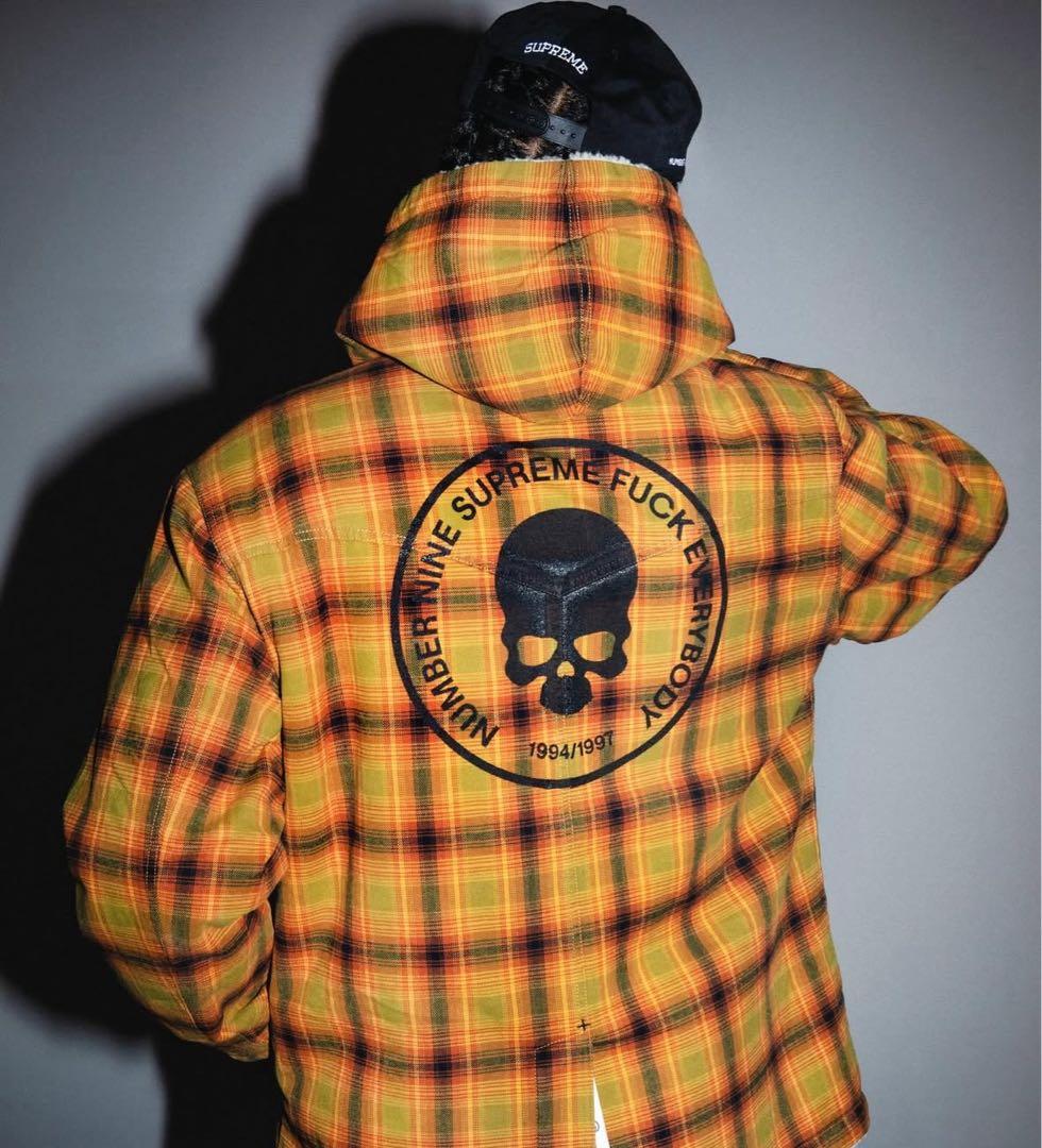 新品未開封 Supreme Number (N)ine 6-Panel 黒