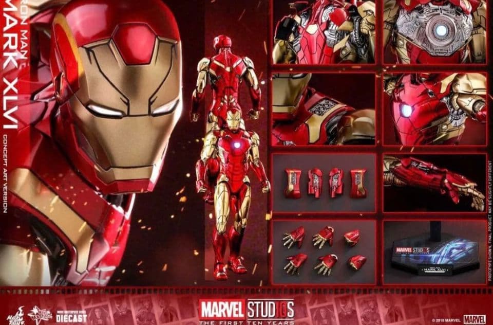 w*f様 ホットトイズ　アイアンマン・マーク４６（コンセプト・アート版）