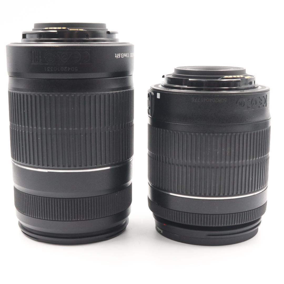 Canon　Kiss X7　ダブルズームセット　18-55mm　55-250mm