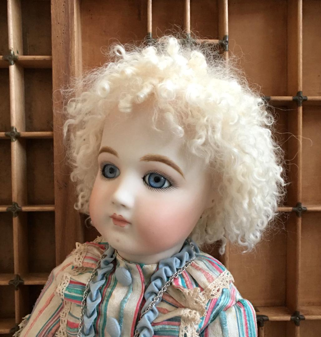 ビスクドール (1118-43br) サイズ 約43cm 作家様モノです。