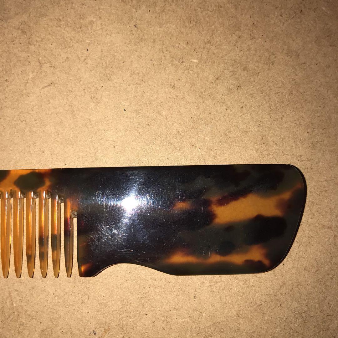 ビンテージ　　本鼈甲コーム　　未使用希少品