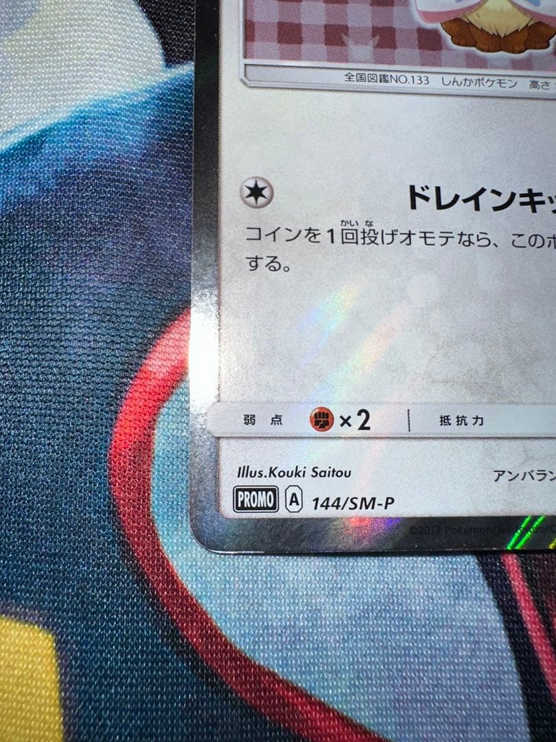 【さとしさん専用】ポンチョを着たイーブイ【ニンフィア】