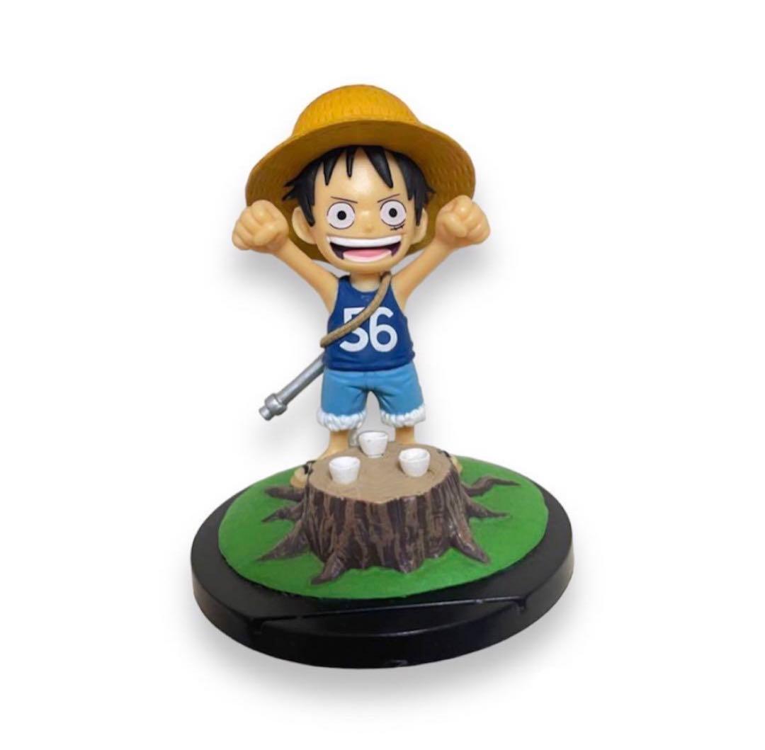 ワンピース　ルフィ　ミニフィギュア　ワールドコレクタブルフィギュア　7個セット